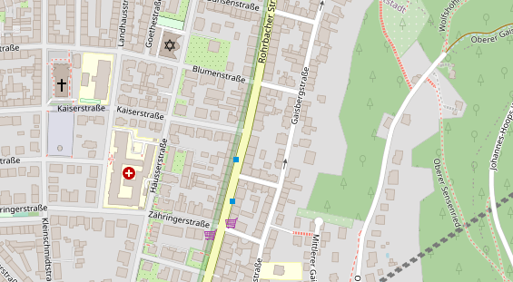 Heilpraktiker auf Satellitenbild