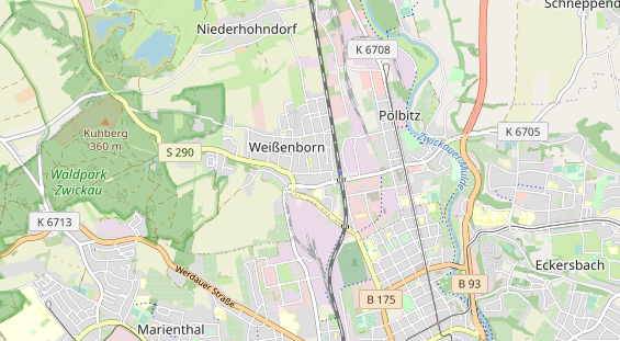 Heilpraktiker auf Karte