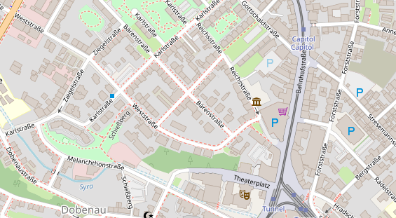 Heilpraktiker auf Satellitenbild