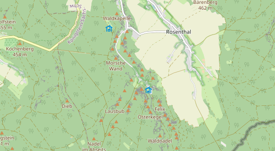 Heilpraktiker auf Karte