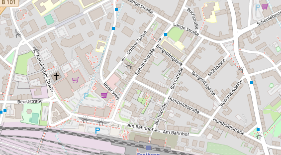 Heilpraktiker auf Satellitenbild