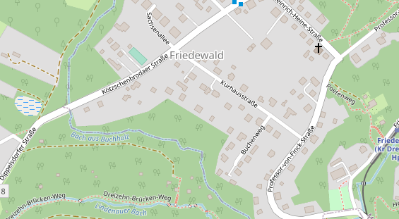 Heilpraktiker auf Satellitenbild