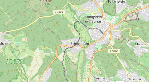 Heilpraktiker auf Karte