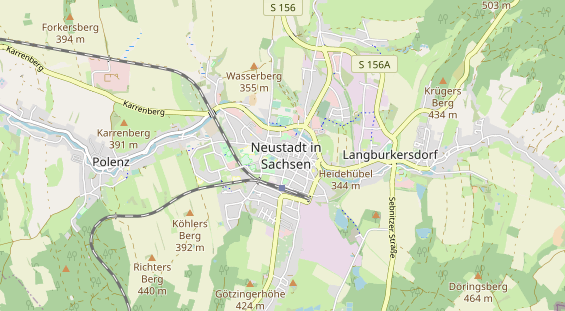 Heilpraktiker auf Karte