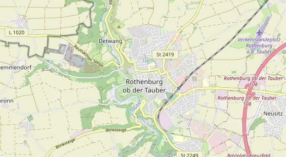 Heilpraktiker auf Karte