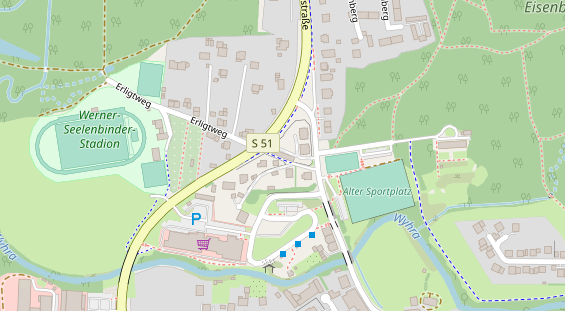 Heilpraktiker auf Satellitenbild