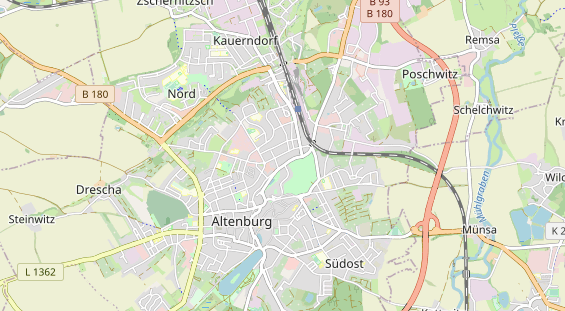 Heilpraktiker auf Karte