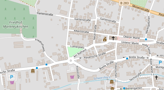 Heilpraktiker auf Satellitenbild