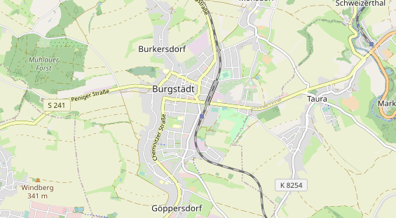 Heilpraktiker auf Karte