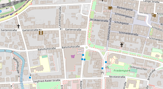 Heilpraktiker auf Satellitenbild
