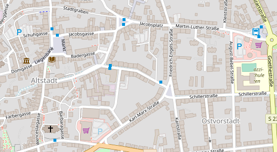 Heilpraktiker auf Satellitenbild