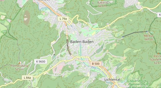 Heilpraktiker auf Karte