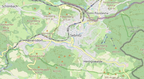 Heilpraktiker auf Karte
