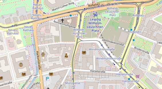 Heilpraktiker auf Satellitenbild