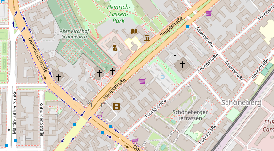 Heilpraktiker auf Satellitenbild