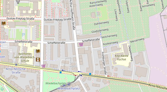 Heilpraktiker auf Satellitenbild