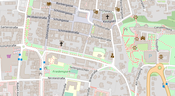 Heilpraktiker auf Satellitenbild