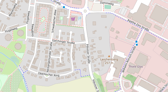 Heilpraktiker auf Satellitenbild