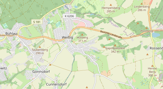 Heilpraktiker auf Karte