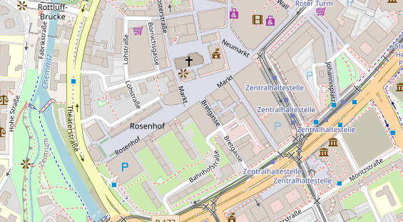 Heilpraktiker auf Satellitenbild