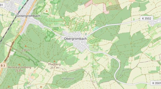 Heilpraktiker auf Karte