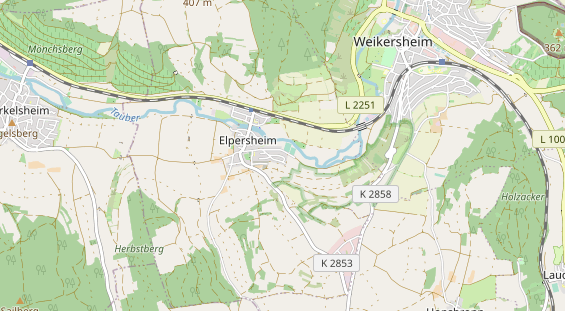 Heilpraktiker auf Karte