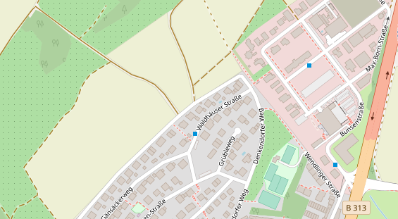 Heilpraktiker auf Satellitenbild