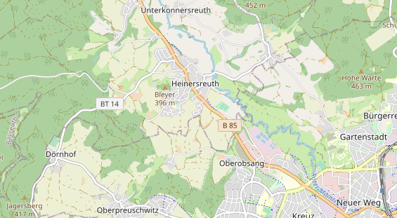 Heilpraktiker auf Karte