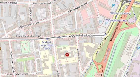 Heilpraktiker auf Karte