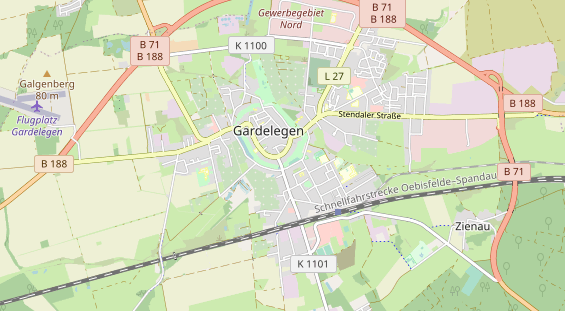 Heilpraktiker auf Karte