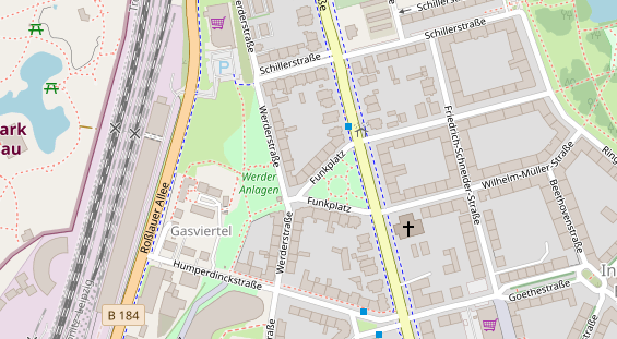 Heilpraktiker auf Satellitenbild