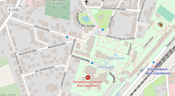 Heilpraktiker auf Satellitenbild