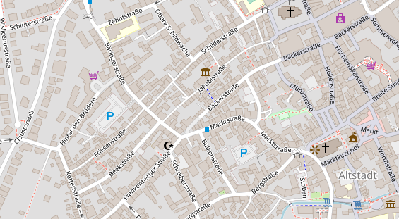 Heilpraktiker auf Satellitenbild