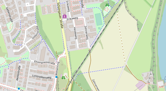 Heilpraktiker auf Satellitenbild