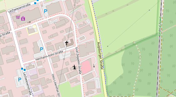 Heilpraktiker auf Satellitenbild