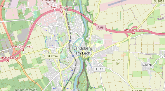 Heilpraktiker auf Karte