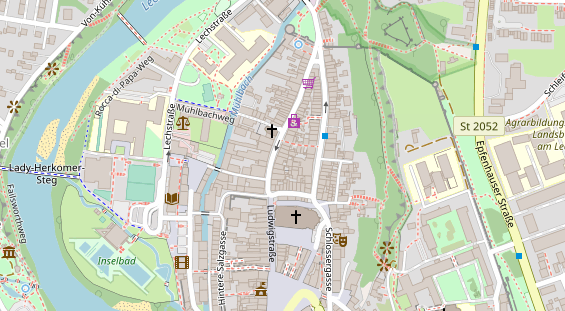 Heilpraktiker auf Satellitenbild