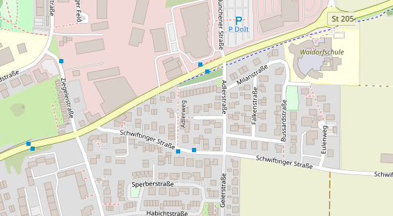 Heilpraktiker auf Satellitenbild