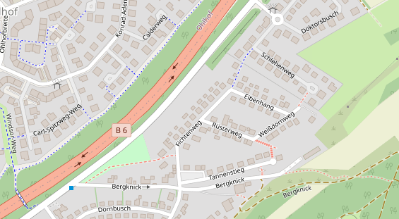 Heilpraktiker auf Satellitenbild