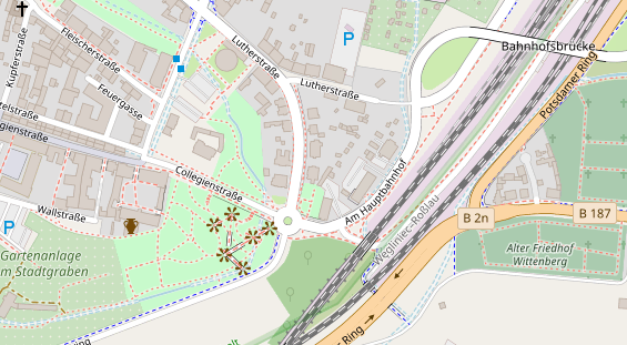Heilpraktiker auf Satellitenbild