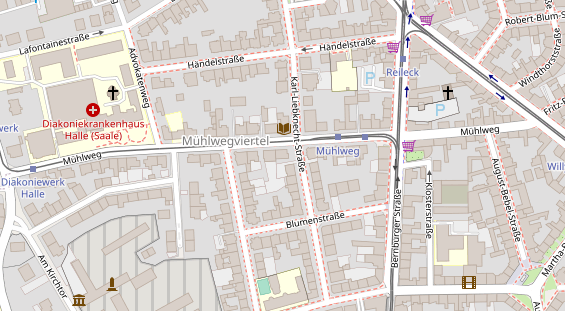 Heilpraktiker auf Satellitenbild