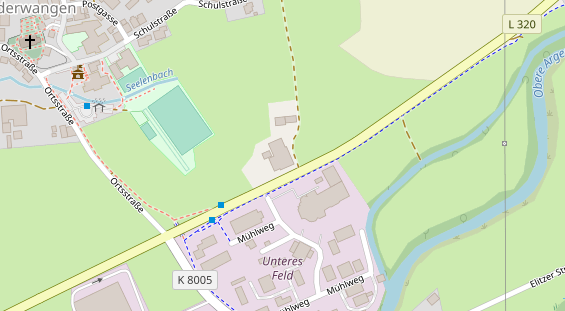 Heilpraktiker auf Satellitenbild