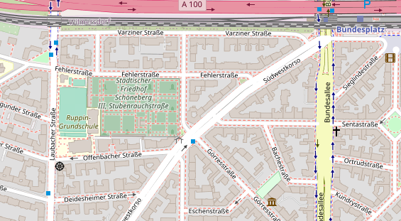 Heilpraktiker auf Satellitenbild