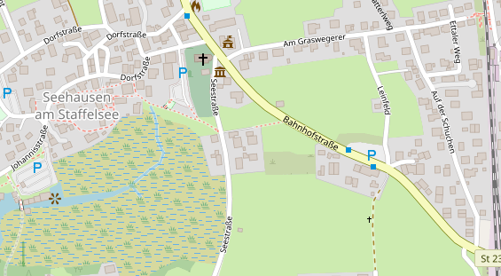 Heilpraktiker auf Satellitenbild