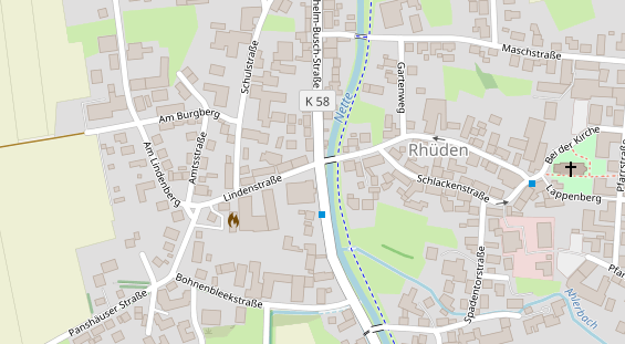 Heilpraktiker auf Satellitenbild