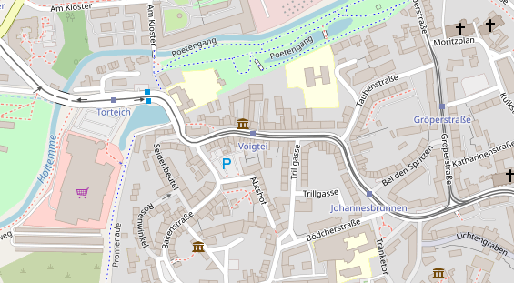 Heilpraktiker auf Satellitenbild