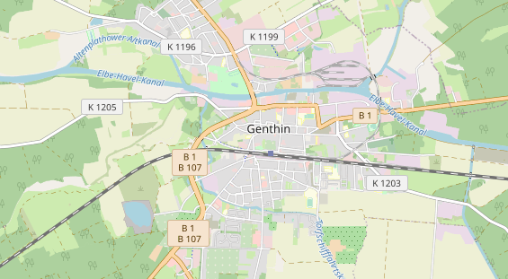 Heilpraktiker auf Karte