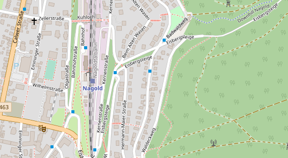 Heilpraktiker auf Satellitenbild