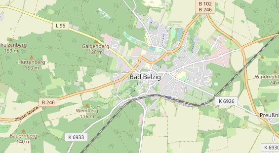 Heilpraktiker auf Karte
