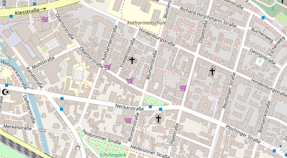 Heilpraktiker auf Satellitenbild